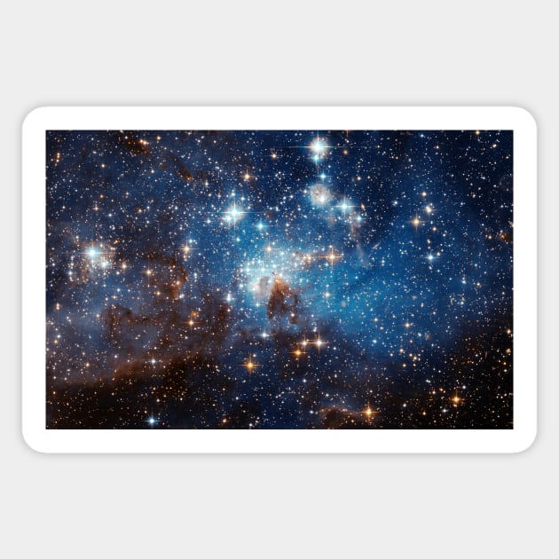 Starbirth region LH 95 (R590/0131) Sticker by SciencePhoto